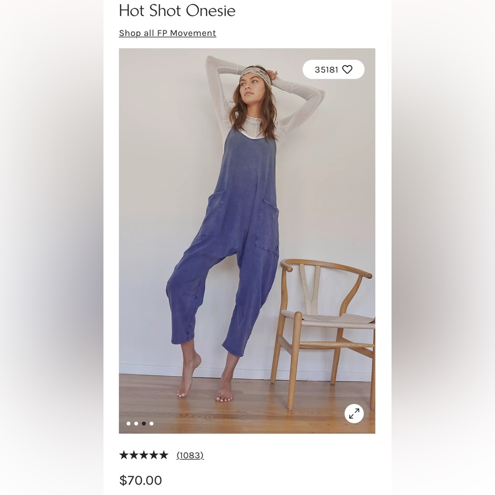 Free People Hot Shot Onesie